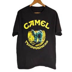 Camel Band Moonmadness Heavy Cotton Black All Size Shirt Full Size EN131