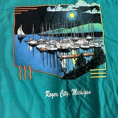 Signal Sports XL Rogers City Michigan Short Sleeve T-Shirt Vintage