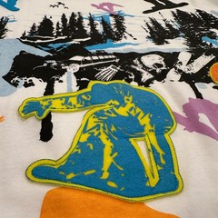 NWOT Vintage Y2K Request Snowboarding Graphic T-Shirt Mens 2XL Retro Tee Skater