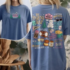 Parent Trap Camp Walden Vintage Retro Shirt Parker Knoll Summer Camp Gift Tee