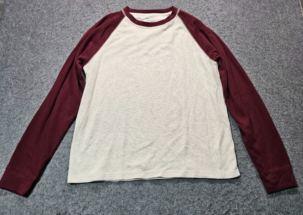 American Eagle super soft long sleeve multi-colored casual men Large shirt