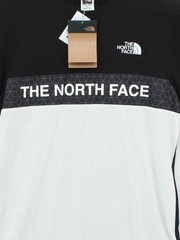 The North Face Men’s T-Shirt S Multi Cotton with Polyester, Elastane Basic