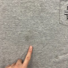 Harley Davidson Shirt Men’s Large Gray Bikercore Myrtle Beach Outdoor Biker VTG