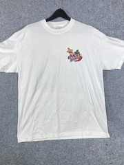 Hanes San Antonio Fiesta Clambake T-Shirt Mens L White Cotton 2003 Vintage
