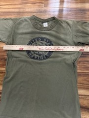 Vintage Sportswear U.S. Marine Single Stitch Green Tshirt Fast Shipping