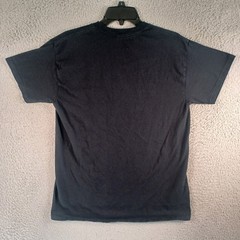 Barbie Mens Black T-Shirt Size Medium Logo Graphic Tee Short Sleeve Crew Neck