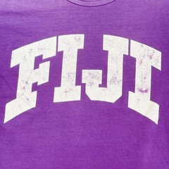 Vtg 80’s Fiji Russell Athletic Single Stitch T-Shirt – L