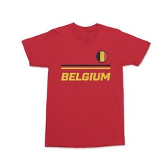 Belgium Soccer Fans De Bruyne 7 Jersey Style Unisex T-Shirt