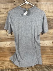 DC Comic Batman T Shirt Mens (M) Gray Logo Superhero Short Sleeve Medium Tee Top