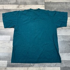 Vintage Australia T-Shirt Ayers Rock Northern Territory Graphic Teal Mens Large