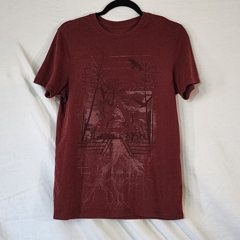 Men’s Apt. 9 Deep Red Graphic T-shirt Size Small