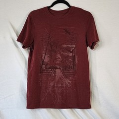 Men’s Apt. 9 Deep Red Graphic T-shirt Size Small
