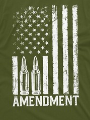 2nd Amendment USA Flag T-shirt American patriotic Pro Gun Second amendment shirt