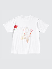 Uniqlo White FINAL FANTASY Short-Sleeve Graphic T-Shirt Men Sizes XS,S,M,L,XL