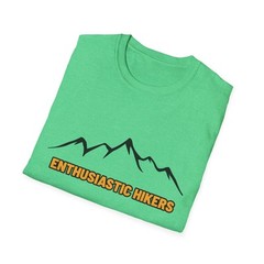 Mountain Enthusiast Hikers T-Shirt, Hiking Gift, Outdoor Apparel, Nature Tourism