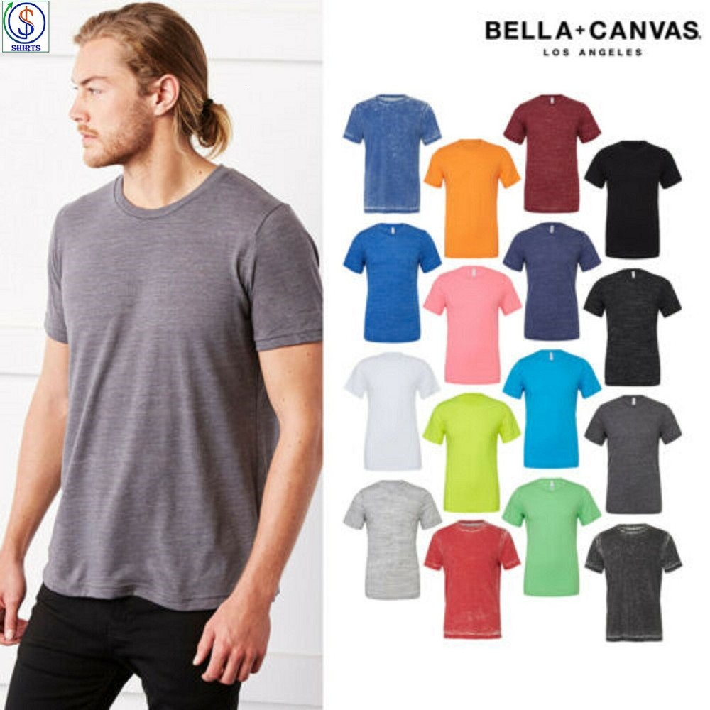 Bella + Canvas – Unisex Cotton/Polyester T-Shirt – 3650 XS-2XL 32 colors on SALE