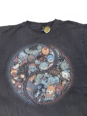 Avengers T-Shirt Men’s L Large Heroes Villains Thanos Spider-Man Iron Man Marvel