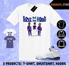 Tee Shirt Matching AJ 5 Grape 2025 To Match Sneaker Sneakerhead Boyz T-Shirt