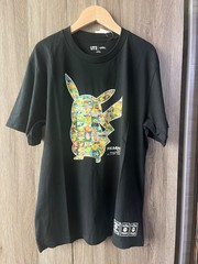 Pokemon Trading Card Game Pikachu Uniqlo T Shirt Size Large USA Seller