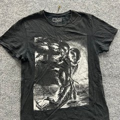 Marvel T-Shirt Mens Size S Black Venom Graphic Print Short Sleeve Cotton Rip