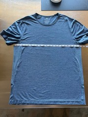 Mack Weldon Shirt Mens XL Blue Performance Stretch Casual Gym Workout