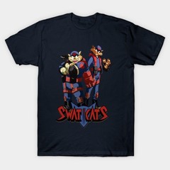 SWAT Kats Heroic Paws T-Shirt Fierce Heroes T-Shirt | S to 5XL