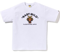 A BATHING APE Men’s KABUTO BABY MILO COLLEGE TEE 2M20110007 b