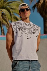 Men’s Workout Tank Top Sleeveless Gym Bodybuilding Fitness Muscle Tee Shirt