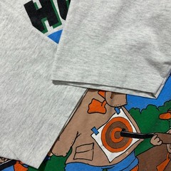 Vintage 90s Mr Hunter T Shirt Men’s Large Gray Funny Single Stitch Made in USA