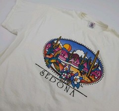 Vintage Sedona Arizona Multicolor Scenic Nature Outdoor Art Print AZ 90s USA XL
