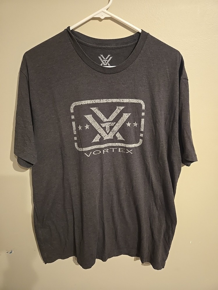 Vortex Mens Trigger Press Polar Night Short Sleeve T-Shirt.