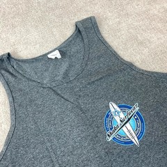 Shaka Surfwear Hawaii Alstyle Apparel & Activewear Tank Top Mens XL Gray Cotton