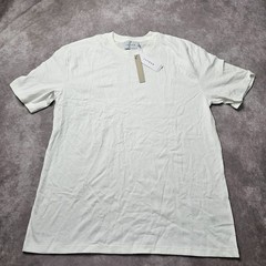 Topman Men’s Oversized T Shirt Size S White Short Sleeve Cotton Casual Tee Top