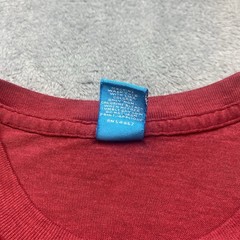 Hollister Tshirt Men’s Red Logo Crew Neck Short Sleeve Cotton Poly Blend Size M