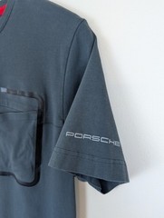 Porsche Design Urban Explorer Short Sleeve Zip Pocket Grey T-shirt