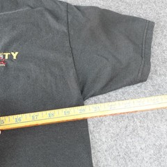 Hanes Heavyweight Cin City Chili Cincinnati T-Shirt Black Mens Large 50/50