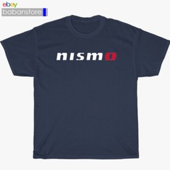 New Nissan Nismo Retro Logo Black/White/Grey/Navy T-Shirt Size S-5XL