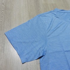 GREYSON Mens M MEDIUM GUIDE SPORT T SHIRT=BAREBONE=PERFORMANCE GOLF TEE BLUE