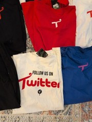 10X Two In The Shirt “Tits” Tees New All XL READ 8 TAGS 2 WITHOUT BUT NEW RARE