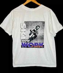 Vintage 90s Masterline Water Ski T Shirt Ski Now Work Later Extreme Sports
