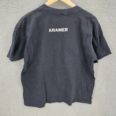 Vintage Stanley Desantis Kramer Shirt Mens XL Black Seinfeld Single Stitch 90s