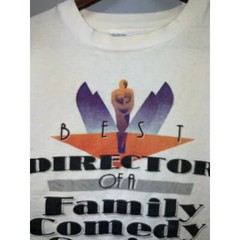 90s Vintage Best Director Of A Family Comedy Series Shirt 1990s Large White
