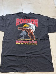 Vintage 90’s Daytona Beach Biketoberfest Single Stitch Robison Shirt Men’s 2XL