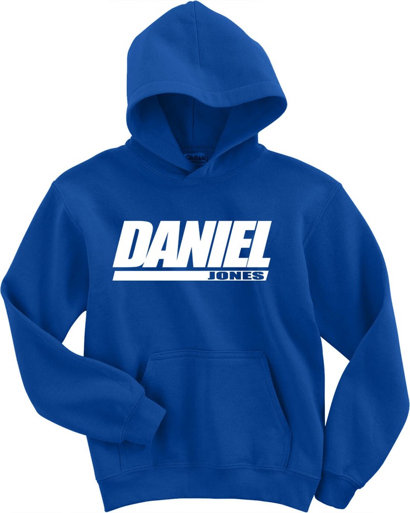 Daniel Jones Duke New York Giants “LOGO” HOODED SWEATSHIRT