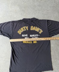Harley-Davidson 3D Emblem T-Shirt V-Twin DBL Sided, Size s 90’s Vintage