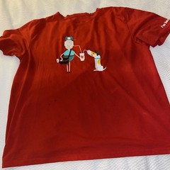 Ronald McDonald House Red Short Sleeve T Shirt Size L Postman Dog