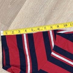 Y2K Vintage Red Blue White Striped Aeropostale T Shirt Men’s Size Large