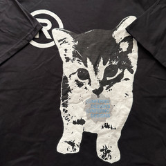 Streetwear Cat Shirt Cute Kitten Y2K Grunge T-Shirt Goth Emo Unisex Adult shirt