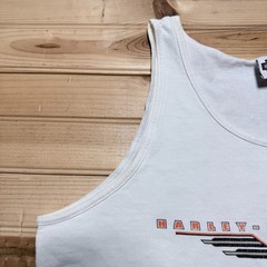 Vintage 2002 Harley-Davidson St. Joe Missouri Midwest Graphic Tank Top – Large