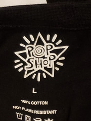 Keith Haring POP SHOP LS Crewneck Pullover Graphic Shirt Men Large Black